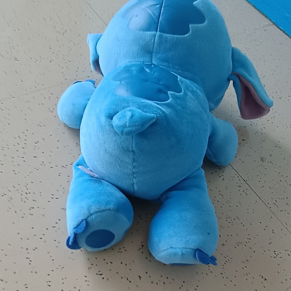 Ty Beanie Buddy STITCH (Disney's Lilo & Stitch) (10Inch Medium) Soft Plushy - Picture 4 of 10